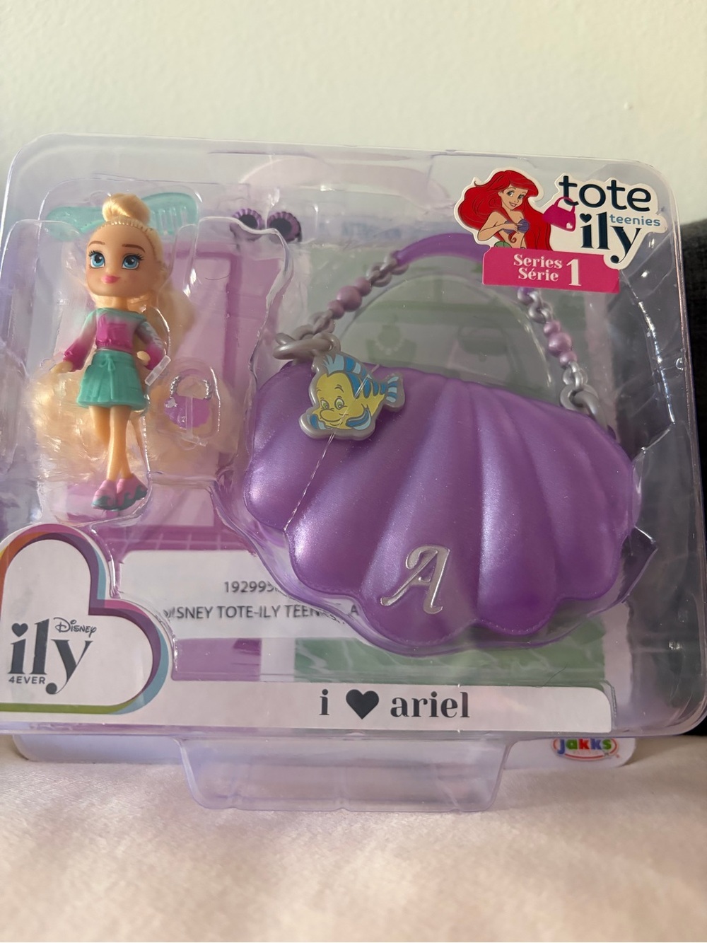 Disney totes ily teenie Ariel doll
